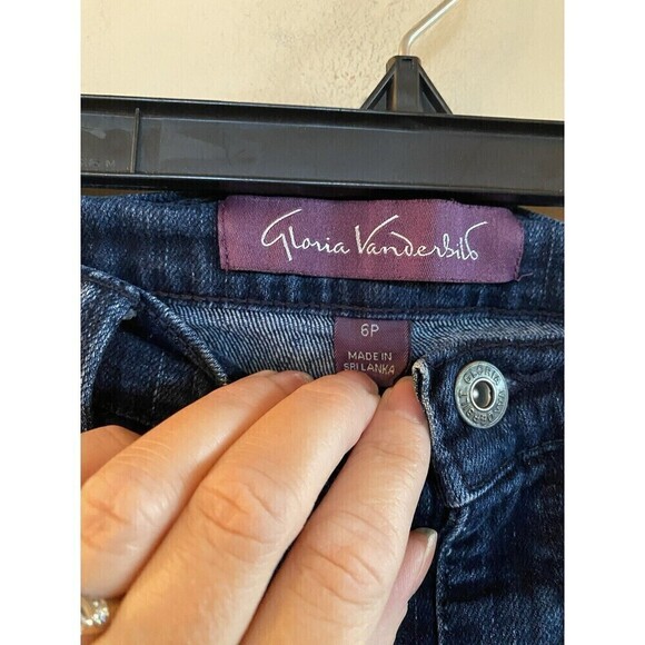 gloria vanderbilt amanda jeans 6P short - Picture 3 of 8